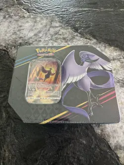 Pokemon TCG: Crown Zenith Galarian Articuno Tin with Promo Card 820650851940 - Image 1