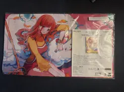One Piece Official Playmat W/ Promo Nami & Zeus Bandai Card Games Fest 24-25 ENG - Image 1