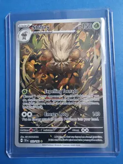 Pokemon TCG Shiftry 163/162 Rare Temporal Forces Illustration Card - Image 1