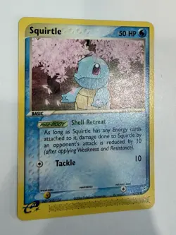 Squirtle 46/95 2004 EX Team Magma Vs. Team Aqua Pokemon Card Sugimori Art NM - Image 2