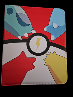 Pokemon Card binder book with removable sleeves holds 900 cards - Image 1