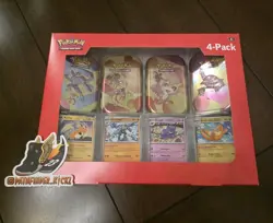 Pokemon 151 Mini Tins + 4 Promo Cards Bundle - Pack 1 Sams Cub Exclusive - Image 1