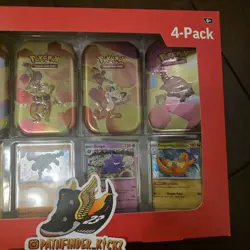 Pokemon 151 Mini Tins + 4 Promo Cards Bundle - Pack 1 Sams Cub Exclusive - Image 3