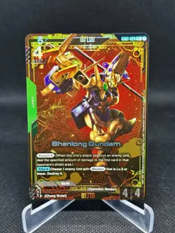 Gundam Card Game Newtype Rising Shenlong Gundam GD01-029 R+ Holo Foil Rare (ENG) - Image 1