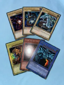YuGiOh Egyptian God Cards, Obelisk, Blue Eyes (Legendary Collection LC01 Set) - Image 2