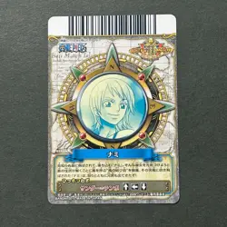 S2789 Nami Strong World Japanese One Piece Berry Match Carddass Card O25 - Image 2