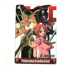 S2793 Nami Zoro Brook Japanese One Piece x Morinaga Clear Card - Image 1
