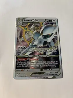 Arceus VSTAR - (Metal Card) 123/172 Miscellaneous Cards & Products Holo - Image 1