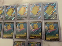 Pokemon Celebrations Pikachu Card Lot Of 12 - Image 3