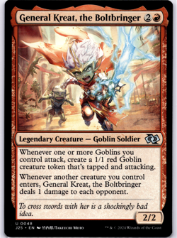General Kreat, the Boltbringer Regular NM MTG - Image 1