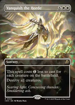 [MTG] Vanquish the Horde (Borderless) (0302) (INR) NM - Image 1
