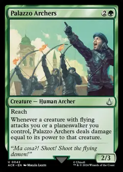 [MTG] Palazzo Archers (Foil) (0042) (ACR) NM - Image 1