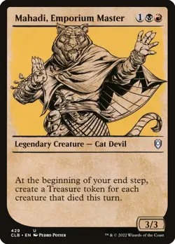 [MTG] Mahadi, Emporium Master (Foil) (Showcase) (429) (CLB) NM - Image 1