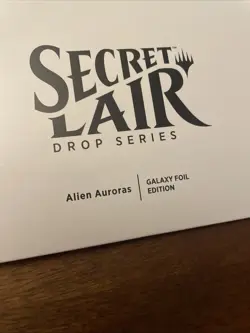 Secret Lair ALIEN AURORAS - Galaxy FOIL New Sealed Magic The Gathering MTG - Image 1
