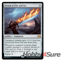 Sword Of Fire And Ice M/NM Magic: The Gathering MTG Double Masters - Image 1