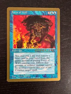 Force of Will - Magic: The Gathering - 1997 Seattle Championships Edition - Image 1