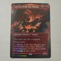 Inferno of the Star Mounts (Borderless) Adventures in the Forgotten Realms Foil - Image 1