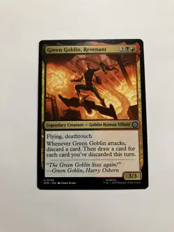 Green Goblin, Revenant (# 130) - MTG - Marvel’s Spider-Man - Regular NM - Image 1