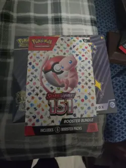 Pokemon Scarlett And Violet 151 Booster Bundle Pack Includes 6 Booster Packs - Image 1