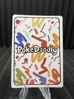 Shock and Run 69/100 Numbered Hit Holo - PokeDoodly Fan Art - Pokemon - Image 2