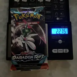 (VERY HEAVY) 22.59g Pokemon TCG Paradox Rift Booster Pack (SEALED) - Image 1