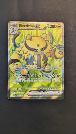 Electivire ex 212/182 Full Art Ultra Rare Pokemon Destined Rivals Pack Fresh - Image 1