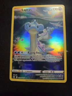 Pokemon TCG Sword & Shield Crown Zenith Lapras GG05/GG70 - Image 1