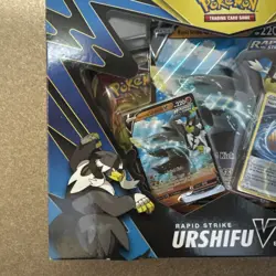 Pokemon TCG Urshifu Blue Rapid Strike V Box Factory Sealed Display Box New - Image 2