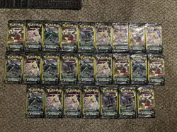 x25 Pokemon Packs Celestial Storm Sun & Moon Mini Booster Pack Pokemon Rare 2018 - Image 1