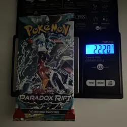 (VERY HEAVY) 22.20g Pokemon TCG Paradox Rift Booster Pack (SEALED)✅ - Image 1