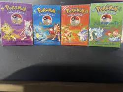Pokemon Base Set Theme Deck Box Set. Zap!, Brushfire, Overgrowth, Blackout. - Image 1
