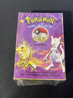 Pokemon Base Set Theme Deck Box Set. Zap!, Brushfire, Overgrowth, Blackout. - Image 5