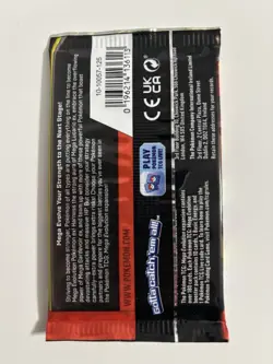 22.6g HEAVY Pokemon TCG: Mega Evolutions Booster Pack SEALED Lucario Art - Image 3