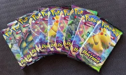 Pokemon SWSH Vivid Voltage Booster Pack Lot / Bundle - 10 Packs New Sealed TCG - Image 1