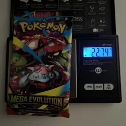(VERY HEAVY) 22.74g Pokemon TCG Mega Evolution Booster Pack (SEALED)✅ - Image 1