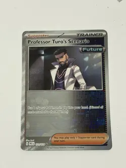 PROFESSOR TURO'S SCENARIO 121/131 POKEBALL Reverse Pokemon Prismatic Evolutions - Image 1