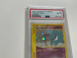 Pokemon Gengar Skyridge Holo Swirl H9/H32 - PSA 8 - 🔥GEM-RARE-VINTAGE 💎 - Image 4