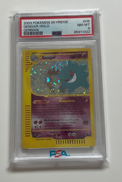 Pokemon Gengar Skyridge Holo Swirl H9/H32 - PSA 8 - 🔥GEM-RARE-VINTAGE 💎 - Image 5