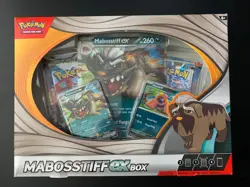 Pokemon TCG Scarlet & Violet Mabosstiff ex Collection Factory Sealed Box - Image 1