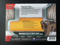 Pokemon TCG Scarlet & Violet Mabosstiff ex Collection Factory Sealed Box - Image 2