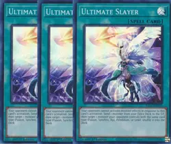 Yu-Gi-Oh! 3x Ultimate Slayer RA02-EN070 Super Rare Playset - Image 1