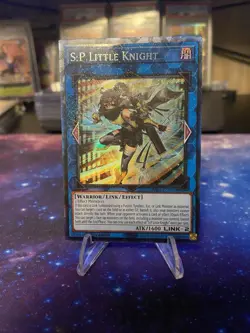 Yu-Gi-Oh! S:P Little Knight 1st Edition Prismatic Collector's Rare RA03-EN049 - Image 1