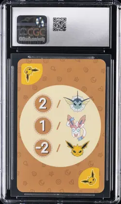 2019 POKEMON PLAYING CARDS KOREAN POINT SALAD EEVEE EDITION JOLTEON CGC 10 - Image 2