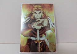 Demon Slayer Kimetsu no Yaiba Cards Kyojuro Rengoku Bandai 2022 Japan 2 Sets - Image 2