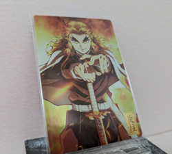 Demon Slayer Kimetsu no Yaiba Cards Kyojuro Rengoku Bandai 2022 Japan 2 Sets - Image 3