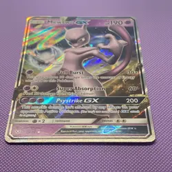 Mewtwo GX 39/73 Shining Legends Holo Pokemon Card - NM - Image 2