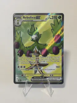 Pokemon TCG Arboliva EX 207/182 Full Art Holo Card, 2025 Destined Rivals Series - Image 1