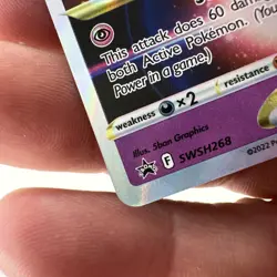 Deoxys VSTAR SWSH268 SWSH: Sword & Shield Promo Cards Holo Trading Card - Image 5
