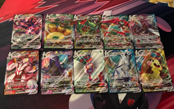 10 VMAX Card Lot Pokemon TCG - Image 1