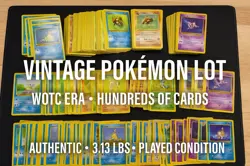 Vintage Pokemon Cards 1999-2002 WOTC Era | Hundreds of Cards | Played - Image 1